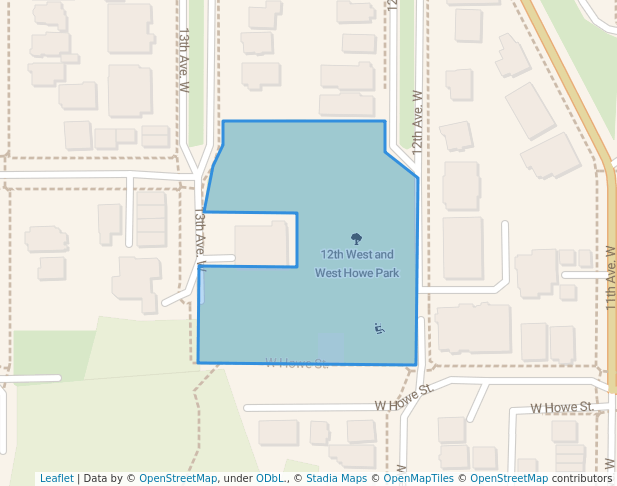 12th West and West Howe Park