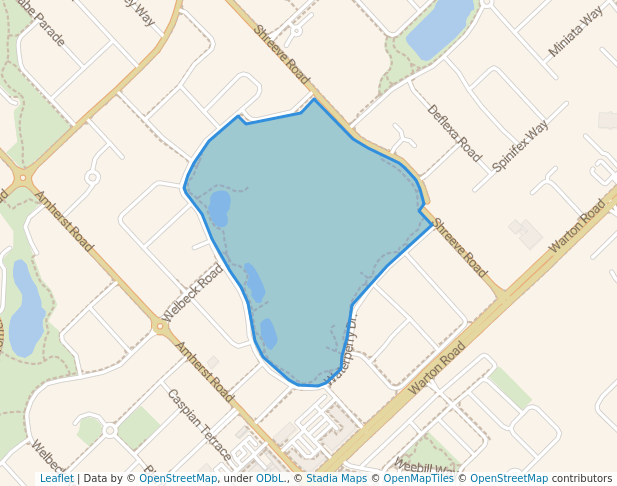 Shreeve Road Reserve Wetland