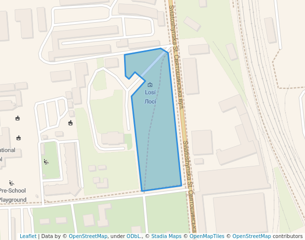 Парк з оленями