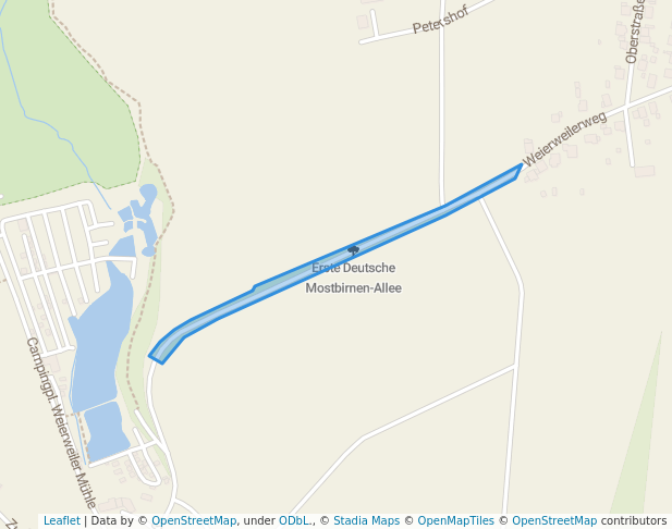 Erste Deutsche Mostbirnen-Allee