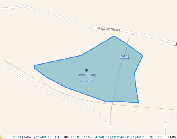 walking in Horse Pulling Grounds map in Champion