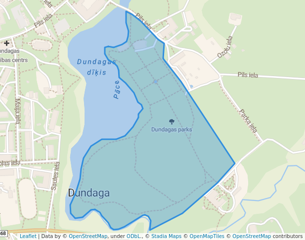 Dundagas parks