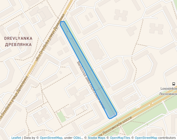 Берёзовая аллея