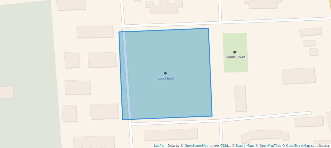 walking in sport field map in Dhaka