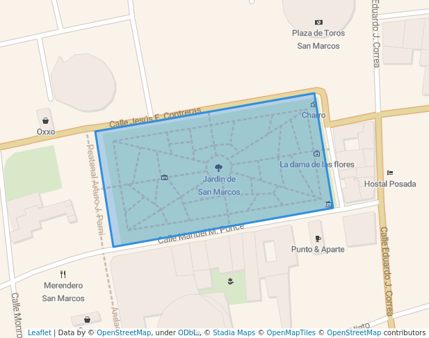 Jardin de San Marcos