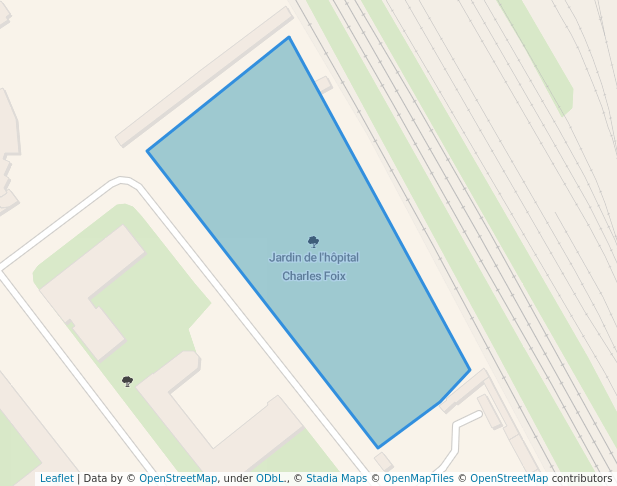 Jardin de l'hôpital Charles Foix