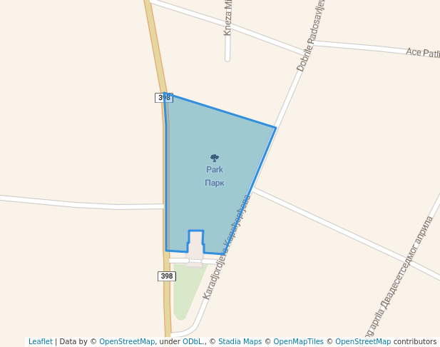 Парк in Negotin | Map and Routes