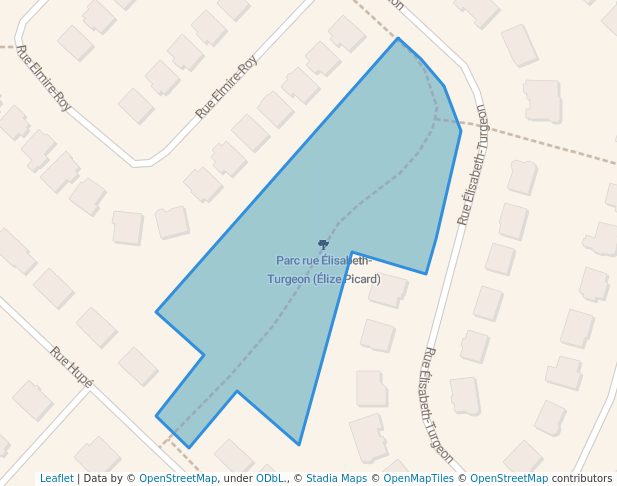 Parc rue Élisabeth-Turgeon (Élize Picard)