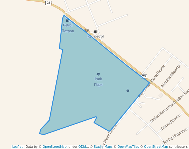 Парк in Kubrat | Map and Routes