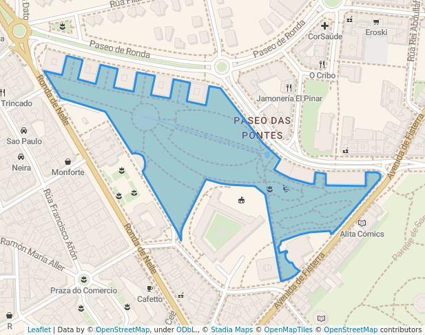 Parque do Paseo das Pontes