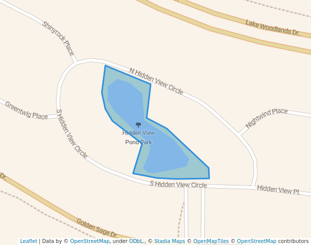 Hidden View Pond Park