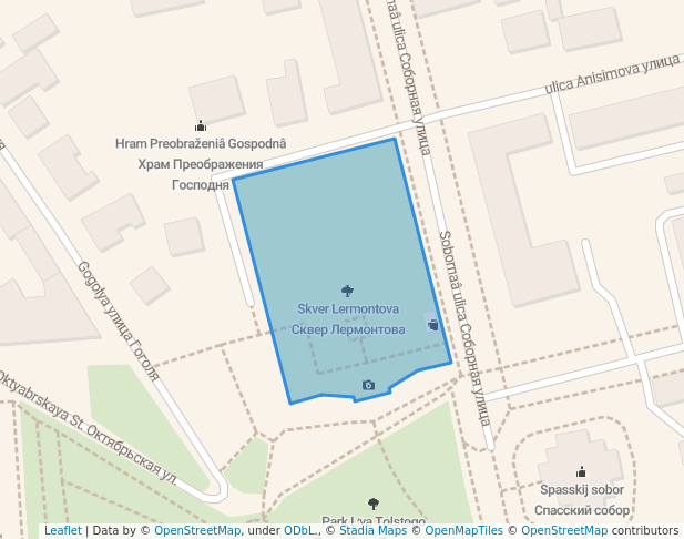 Сквер Лермонтова