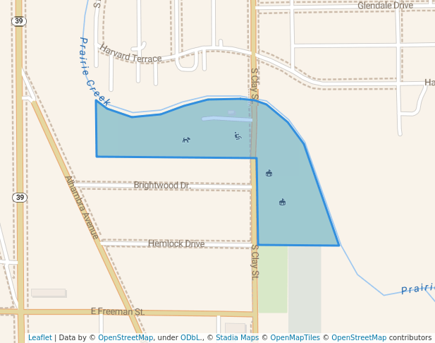 walking in Dorner Park map in Frankfort