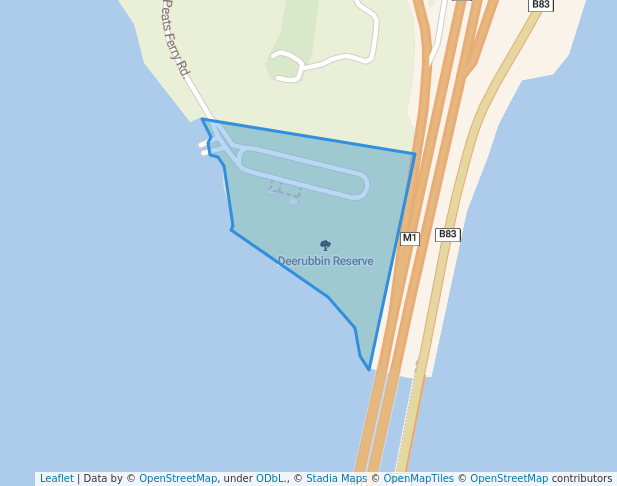 walking in Deerubbin Reserve map in Mooney Mooney