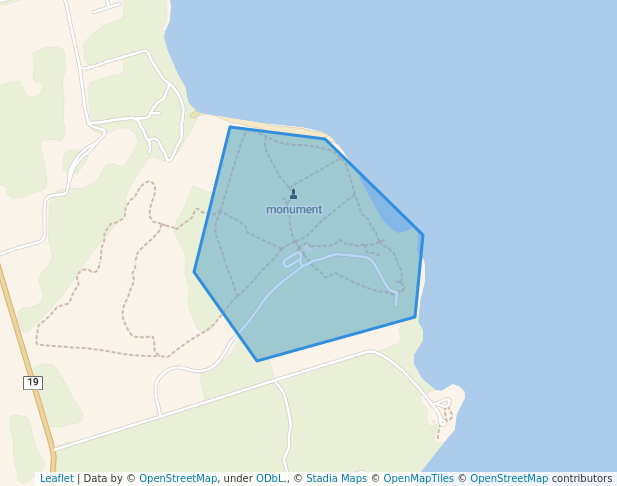 walking in Skmaqn–Port-la-Joye–Fort Amherst National Historic Site map in Rocky Point