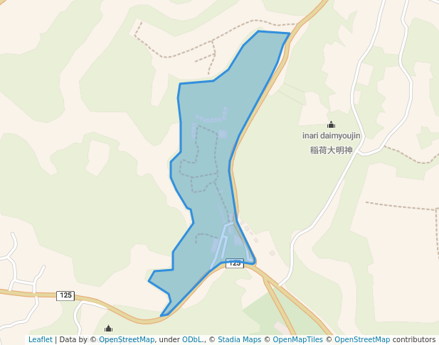 walking in 和郷園 THE FARM map in Katori