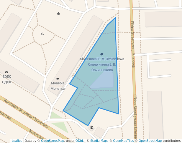 Сквер имени Е. В. Овчинникова