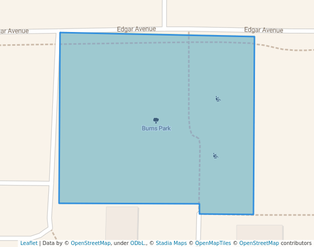 walking in Burns Park map in Coquitlam