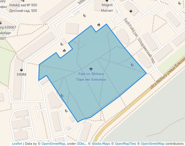 Парк им. Блюхера