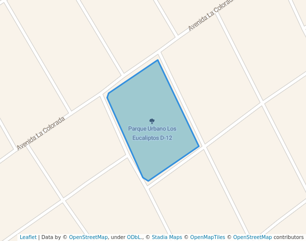 walking in Parque Urbano (UV 246) map in Santa Cruz de la Sierra