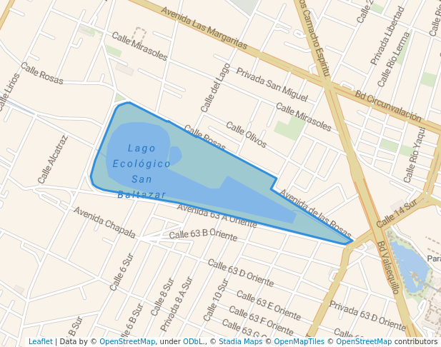 Laguna de san Baltazar