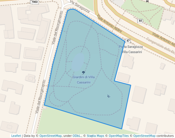 Giardini di Villa Cassarini