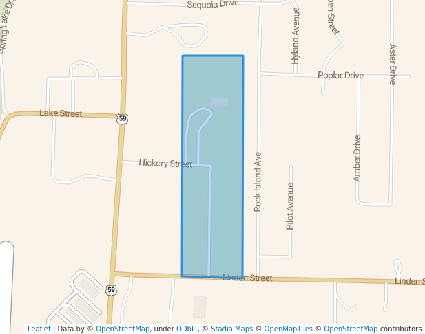 walking in Cherokee County Fairgrounds map in Cherokee