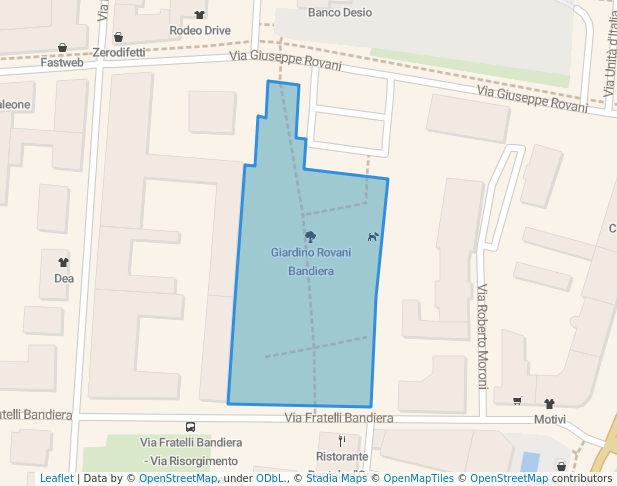 Giardino Rovani Bandiera