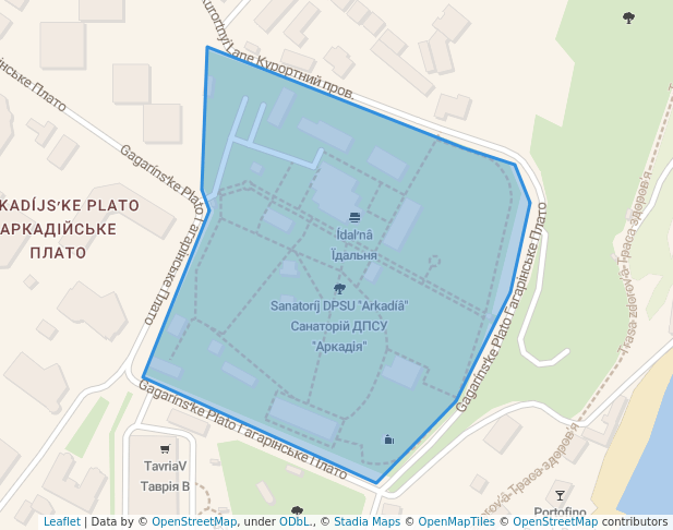 Санаторій ДПСУ "Аркадія"