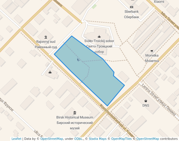 сквер Ленина