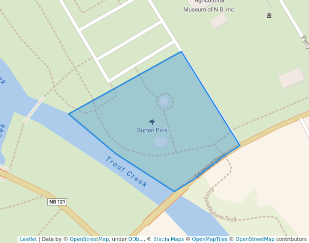 walking in Burton Park map in Sussex