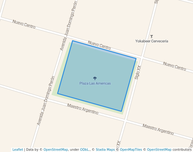 Plaza Las Americas in Santa María | Map and Routes