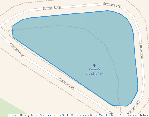 Cramer's Crossing Park in Dublin | Map and Routes