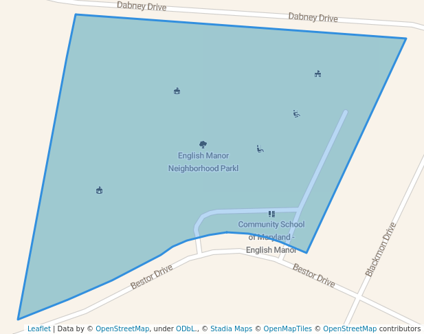 English Manor Neighborhood Parkl