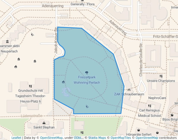 Freizeitpark Wohnring Perlach