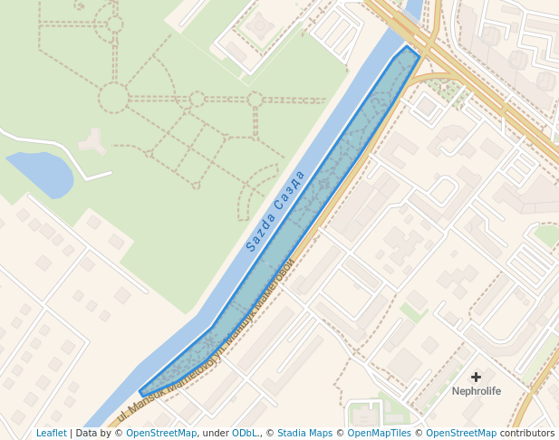 Аллея имени Маншук Маметовой