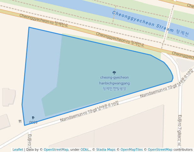 청계천 한빛광장