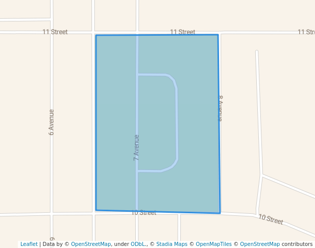 walking in Old Army Camp map in Beaverlodge