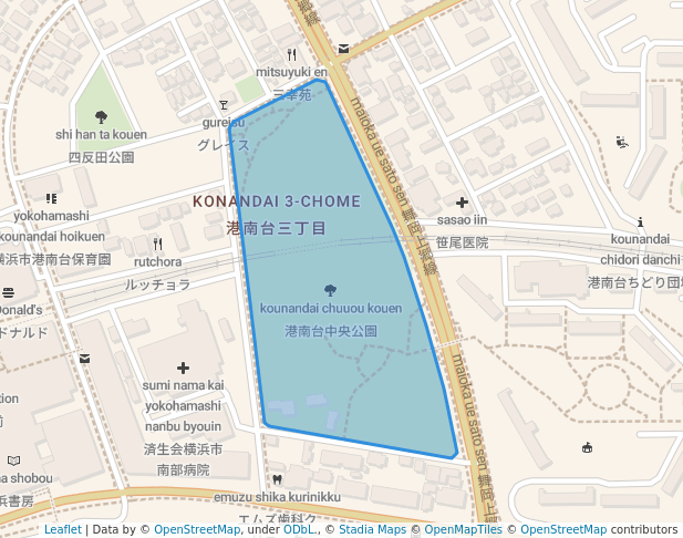 港南台中央公園