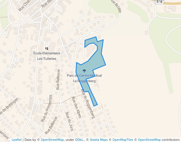 Parc du Centre Médical Le Roggenberg