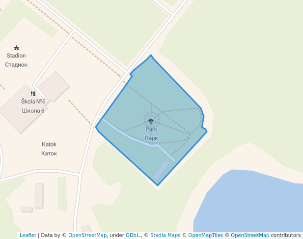 Парк in Talakan | Map and Routes