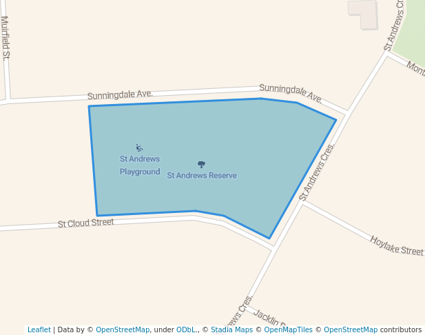St Andrews Reserve