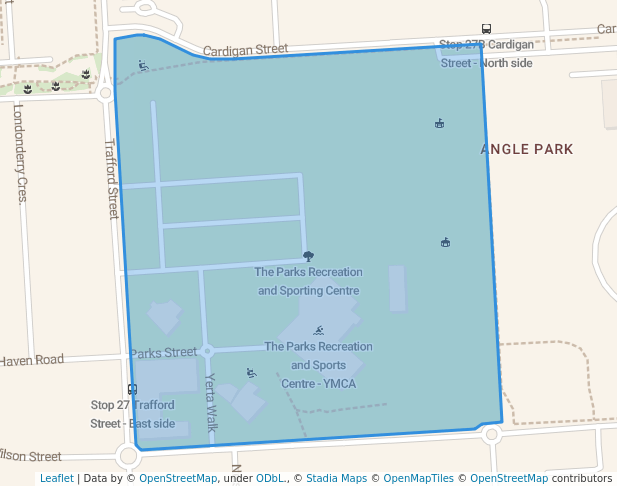 The Parks Recreation and Sporting Centre