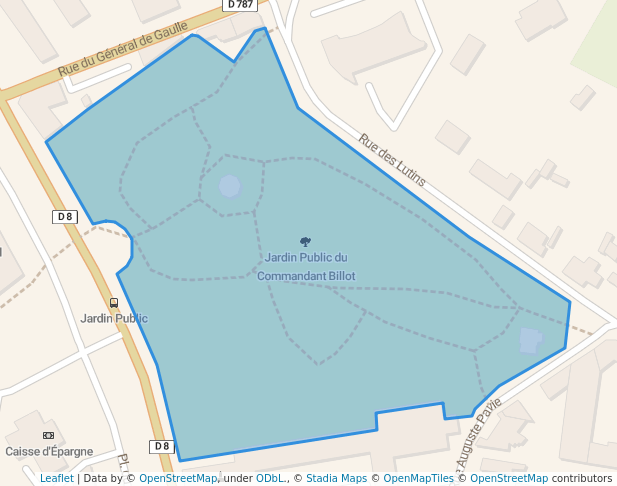 Jardin Public du Commandant Billot