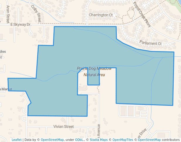 Prairie Dog Meadow Natural Area