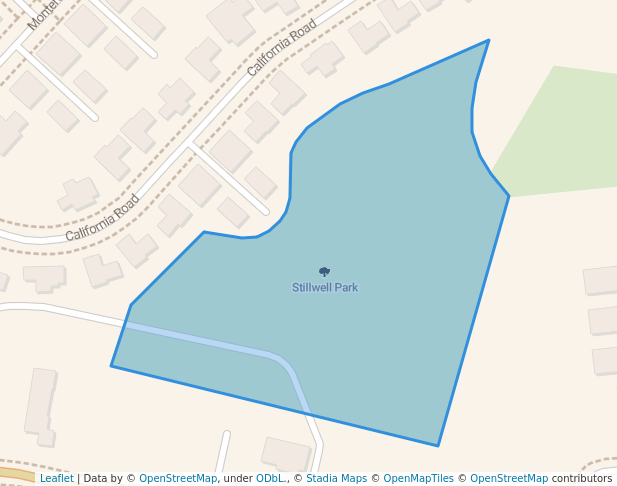 walking in Stillwell Park map in Seaside