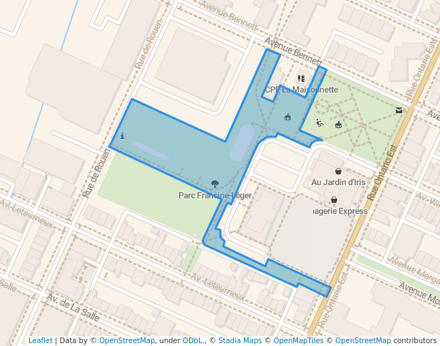 Parc de Rouen-Bennett