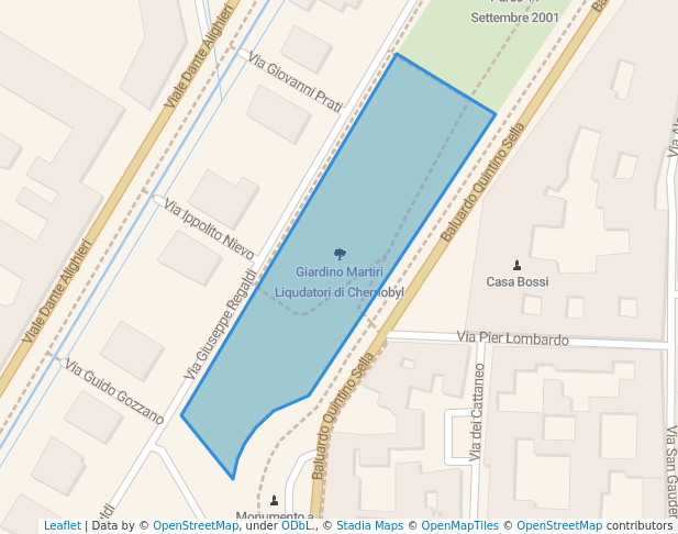 Giardino Martiri Liqudatori di Chernobyl