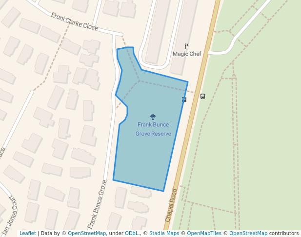 Frank Bunce Grove Reserve