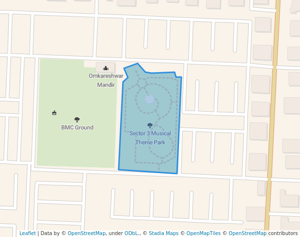 Sector 3 Musical Theme Park